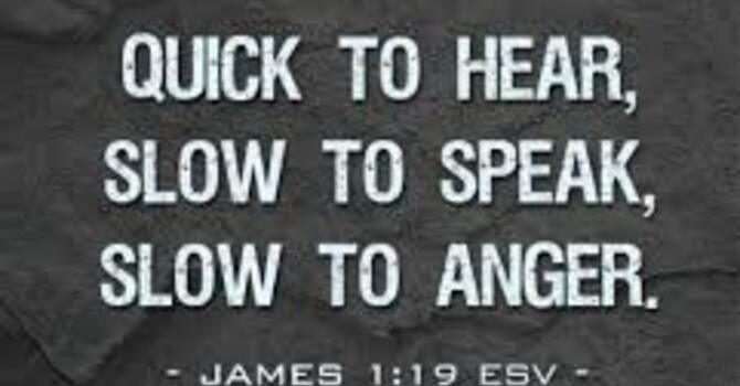 Slow To Take Offense image