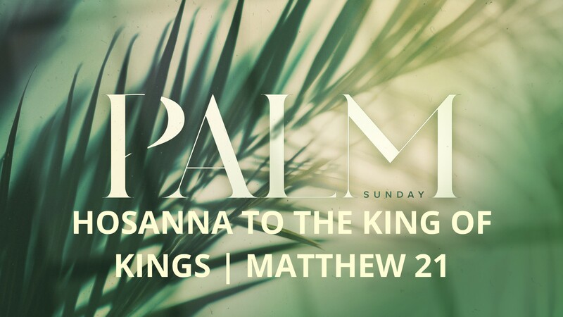 Palm Sunday 2026