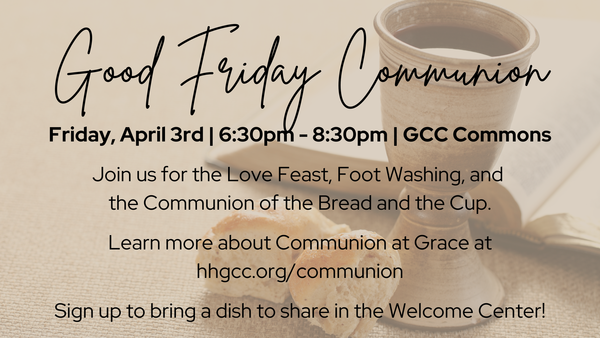 Good Friday Communion