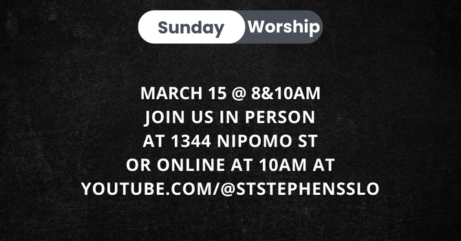 Fourth Sunday in Lent, Year A image