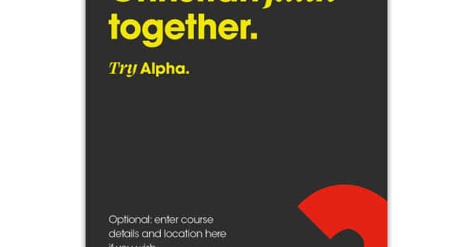Alpha Course
