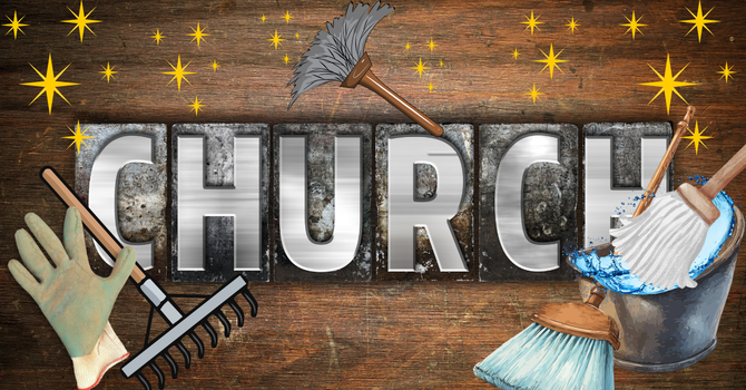Church Cleanup Day!
