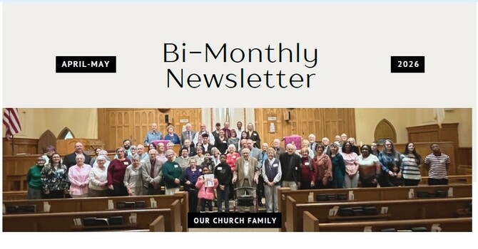 April-May 2026 Newsletter image