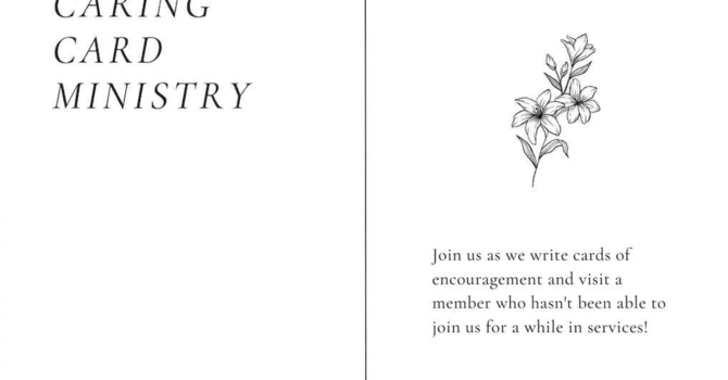 Encouragement Ministry