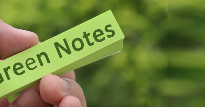 Green Note Update image