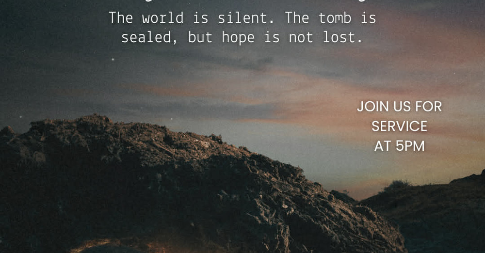 Holy Saturday (Easter Saturday)