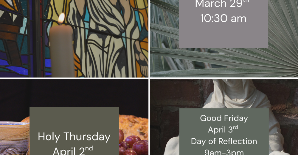 Good Friday Day of Reflection