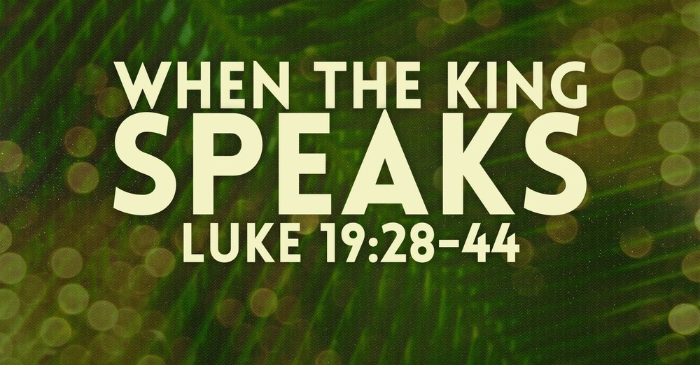 "When the King Speaks"