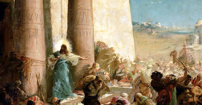 Passion Week-Monday: Jesus & God's Holy House image