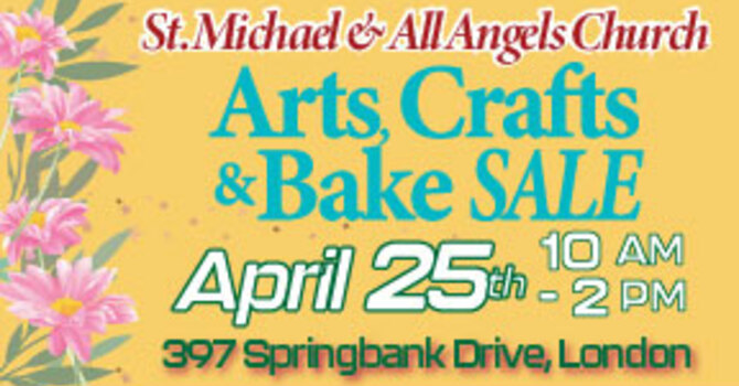 Spring Craft and Bake Sale