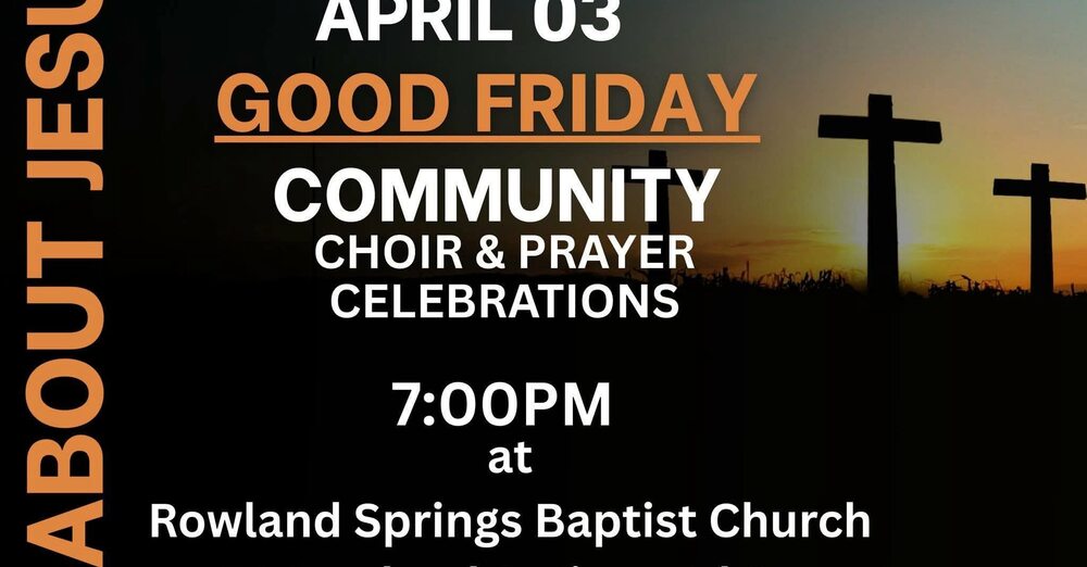 Good Friday Community Choir & Prayer Celebration