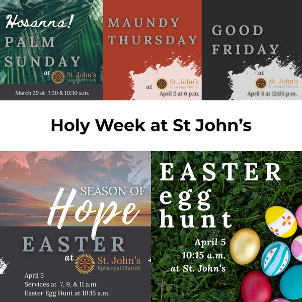 Holy Week at St. John's