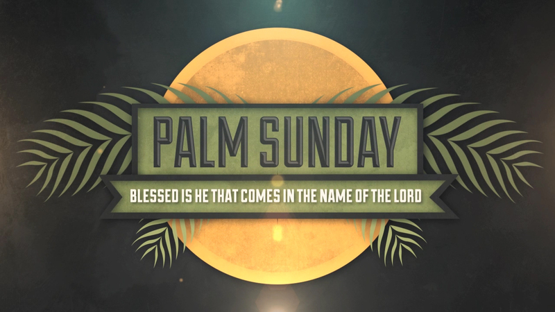 Palm Sunday - Who is this man?