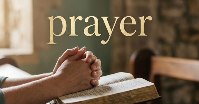 Week 4: Prayer  image