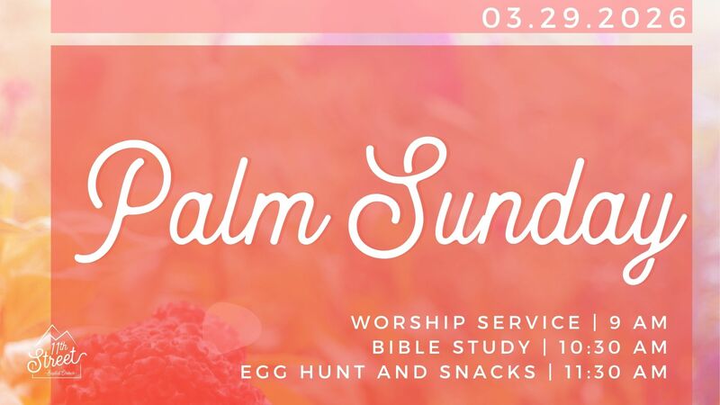 Palm Sunday and God's Steadfast Love