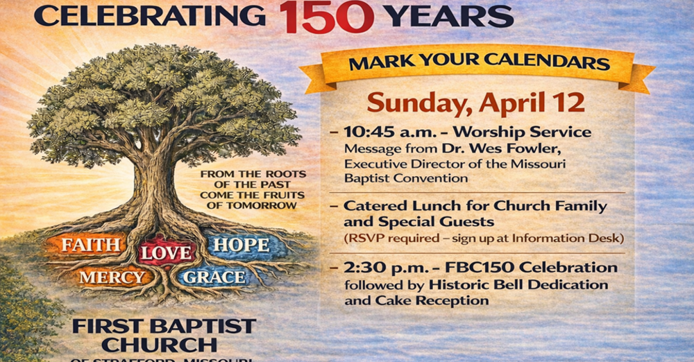 FBC150 Anniversary Celebration