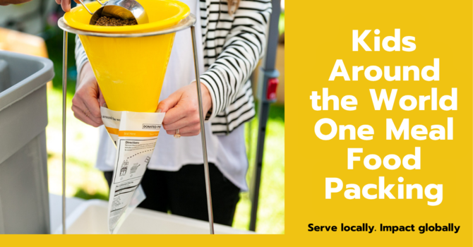 Kids Around the World One Meal Food Packing Event