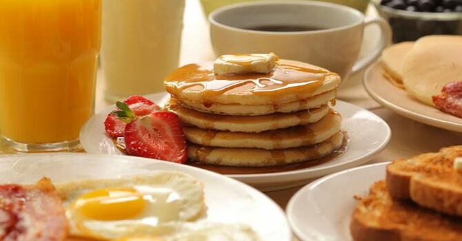 Men's Breakfast Easter Special