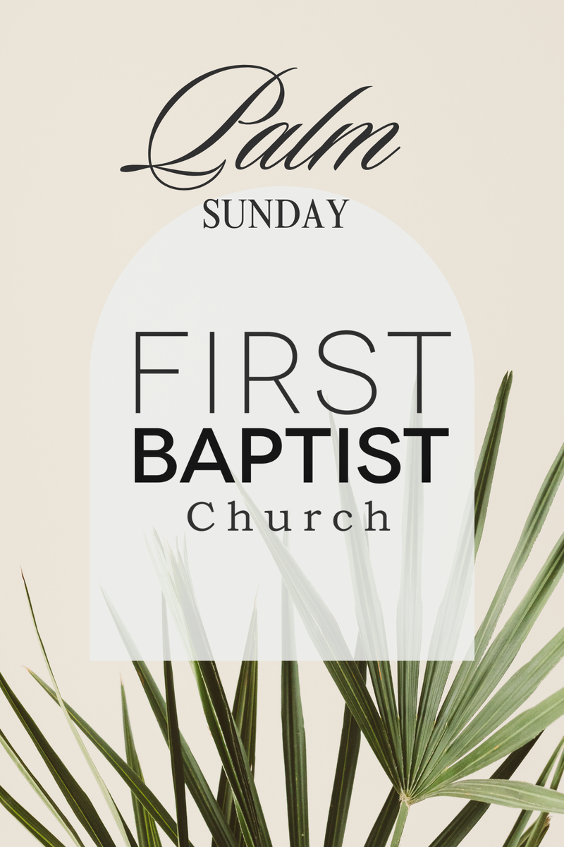 Palm Sunday