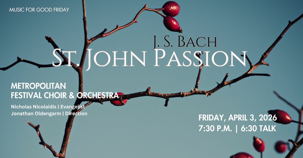 Good Friday Concert - April 3, 2026