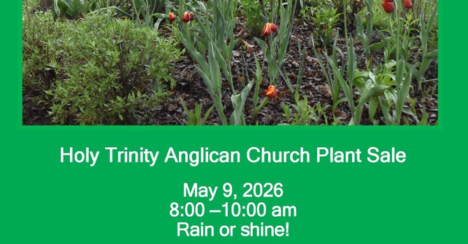 Holy Trinity Anglican Church Plant Sale - Lower Hall image