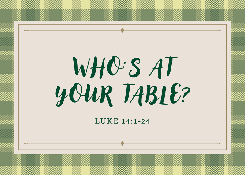 Who's At Your Table?