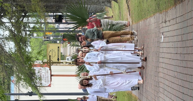 Palm Sunday at St. John's