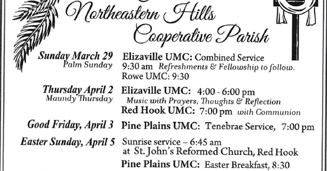 Join Us this Holy Week image