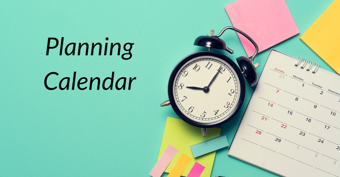 Planning Calendar