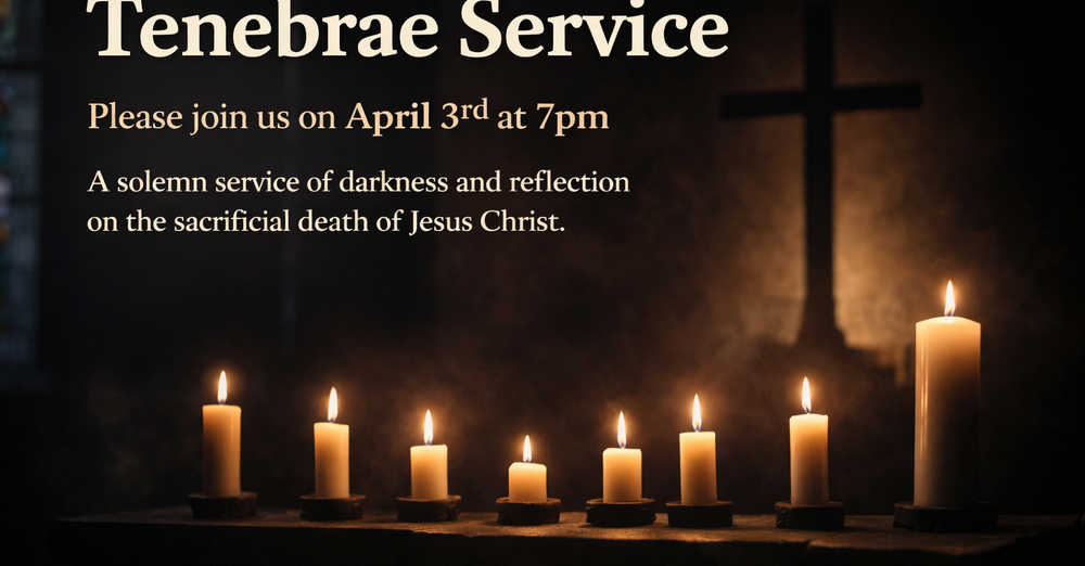 Good Friday Tenebrae Service