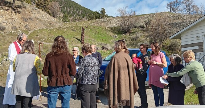 Palm Sunday in Lillooet