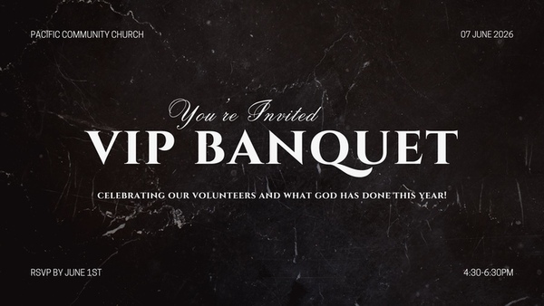 VIP Volunteer Banquet 2026