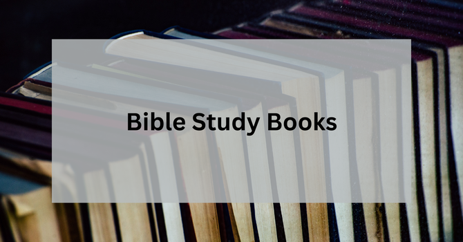 Bible Study Books