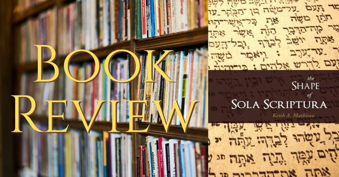The Shape of Sola Scriptura Book Review image