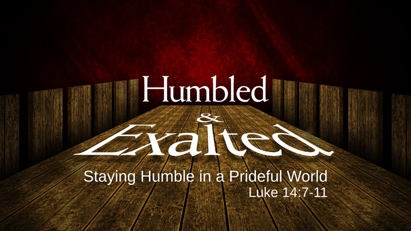Staying Humble in a Prideful World