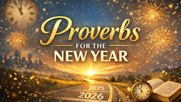  Proverbs for the New Year