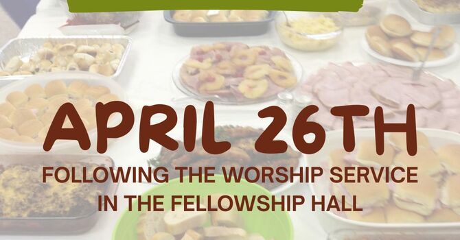 COVERED DISH LUNCH! image