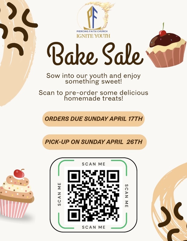 Spring Bake Sale!