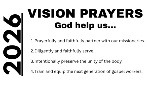 2026 Vision Prayers
