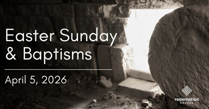 Easter Sunday Service with Baptisms