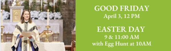 Holy Week and Easter at St. James