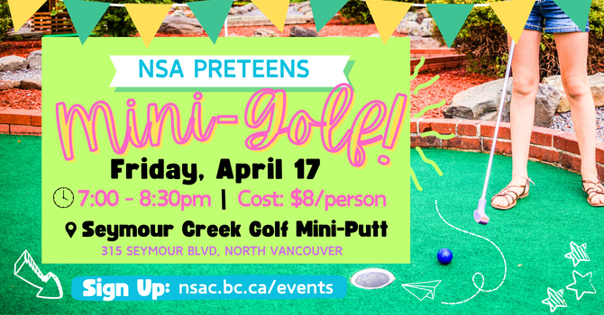 NSA Preteens Mini Golf