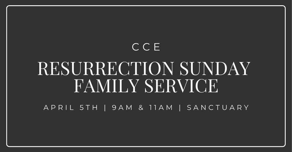 Resurrection Sunday Family Service