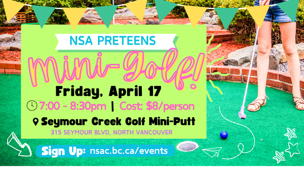 NSA Preteens Mini Golf