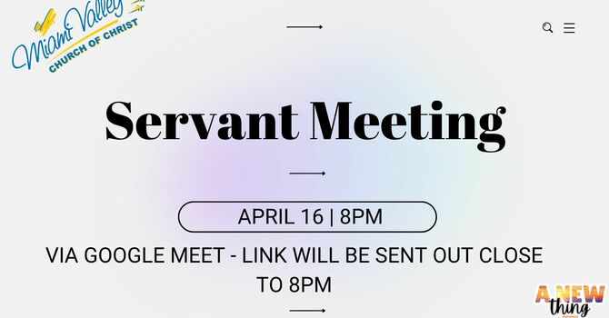 Servant Meeting