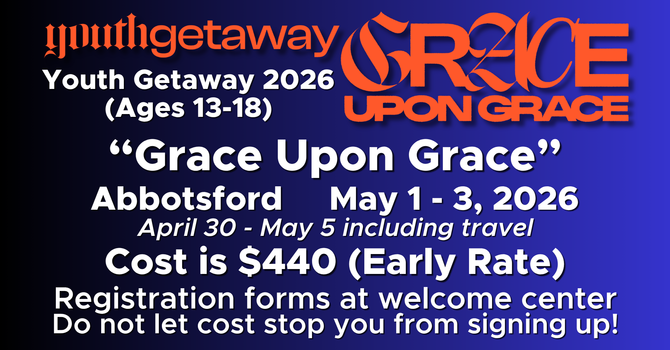 YG 2026 "Grace Upon Grace"