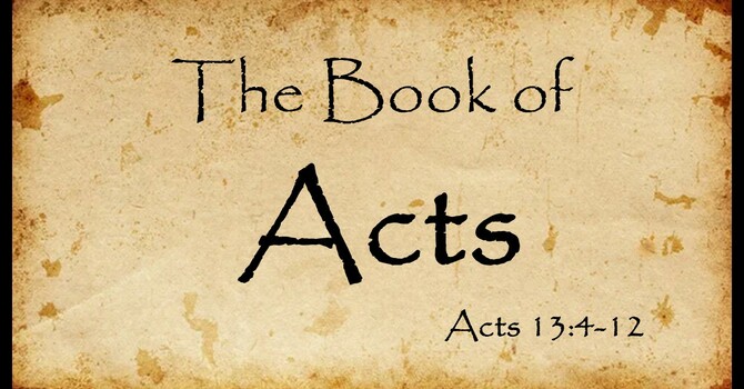 Acts 13:4-12