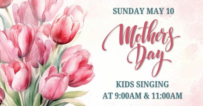 Kids Singing on Mother's Day