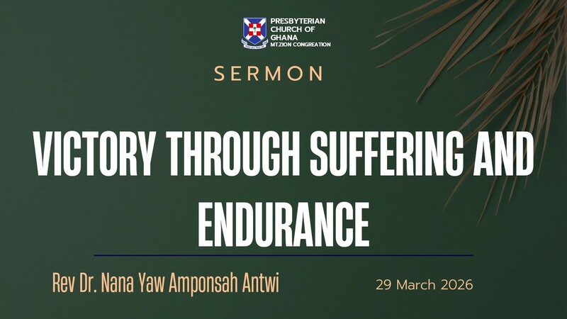 Victory Through Suffering And Endurance