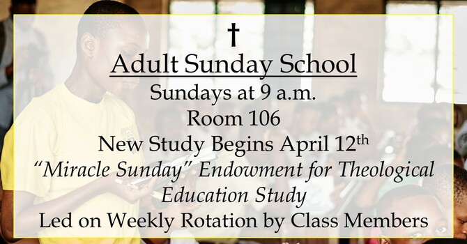 Adult Sunday School